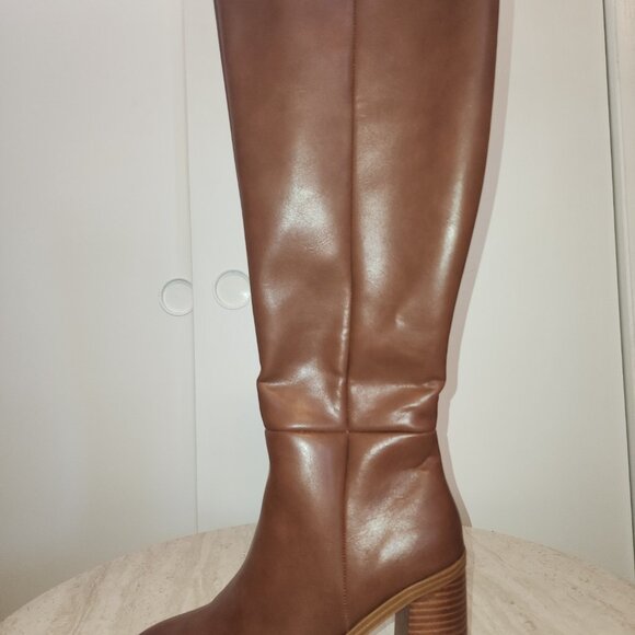 DV Dolce Vita Womens Flapper Square-Toe Kne Luggage from Macy’s - c026 - Picture 3 of 7